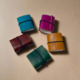 Tiny Upcycled Leather Journals