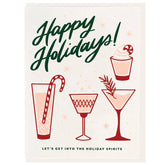 Holiday Spirits Greeting Card