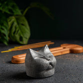 Smiling Cat Incense Stick Holder