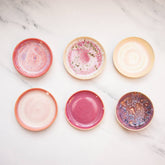 Perfectly Pink Ceramic Ring Dishes