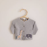 Animal Safari Baby Cardigan