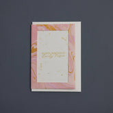 Marshmallow Photo Frame Keepsake Card