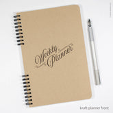 Kraft Weekly Planner