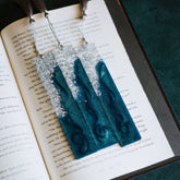 Sea Green & Silver Bookmark