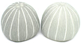 Grey Pebble Salt and Pepper Shakers