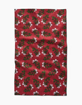 Christmas Berry Bow Kitchen Towel