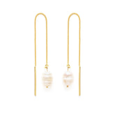 Pearl Threader Earrings