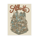 Atlanta Illustration Art Print