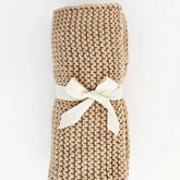 Garter Stitch Knit Baby Blanket