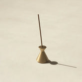 Hourglass Brass Incense Holder