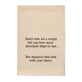 Measure With Your Heart Kitchen Towel