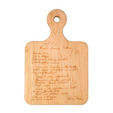 Engraved Artisan Recipe Board