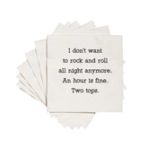 Rock & Roll All Night Cocktail Napkins