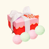 Holiday Scalloped Bath Balm Set