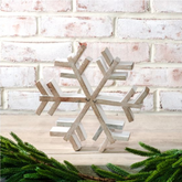 Wood Snowflake Collection