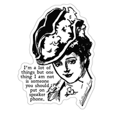 Speaker Phone Sticker