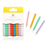 Colorful Bobble Birthday Candles