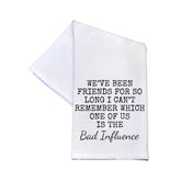 Friends For So Long Tea Towel