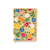 Spring Garden Embroidered Journal Notebook