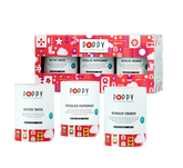 Holiday Popcorn Cylinder Trio