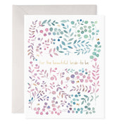Bride To Be Greeting Card