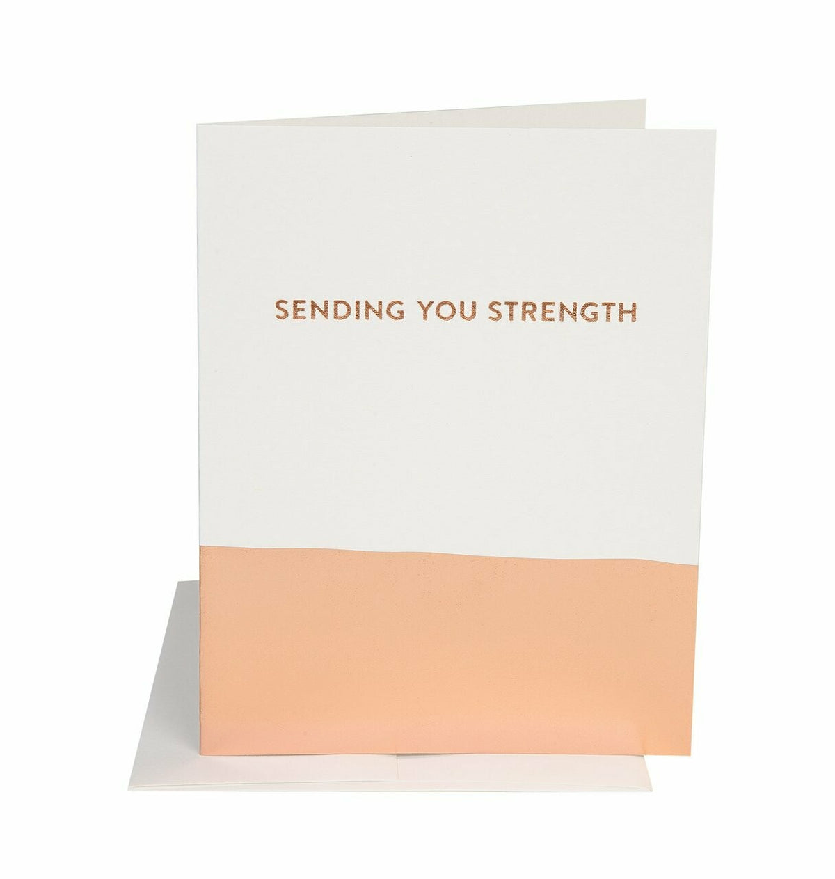 Sending Strength Greeting Card