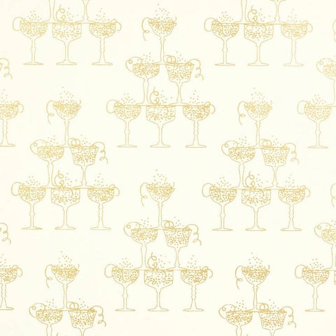 Champagne Coupes Gift Wrap Sheet