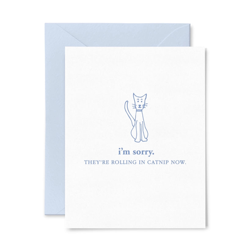 Catnip Pet Sympathy Card