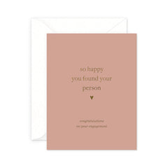Your Person Engagement Card