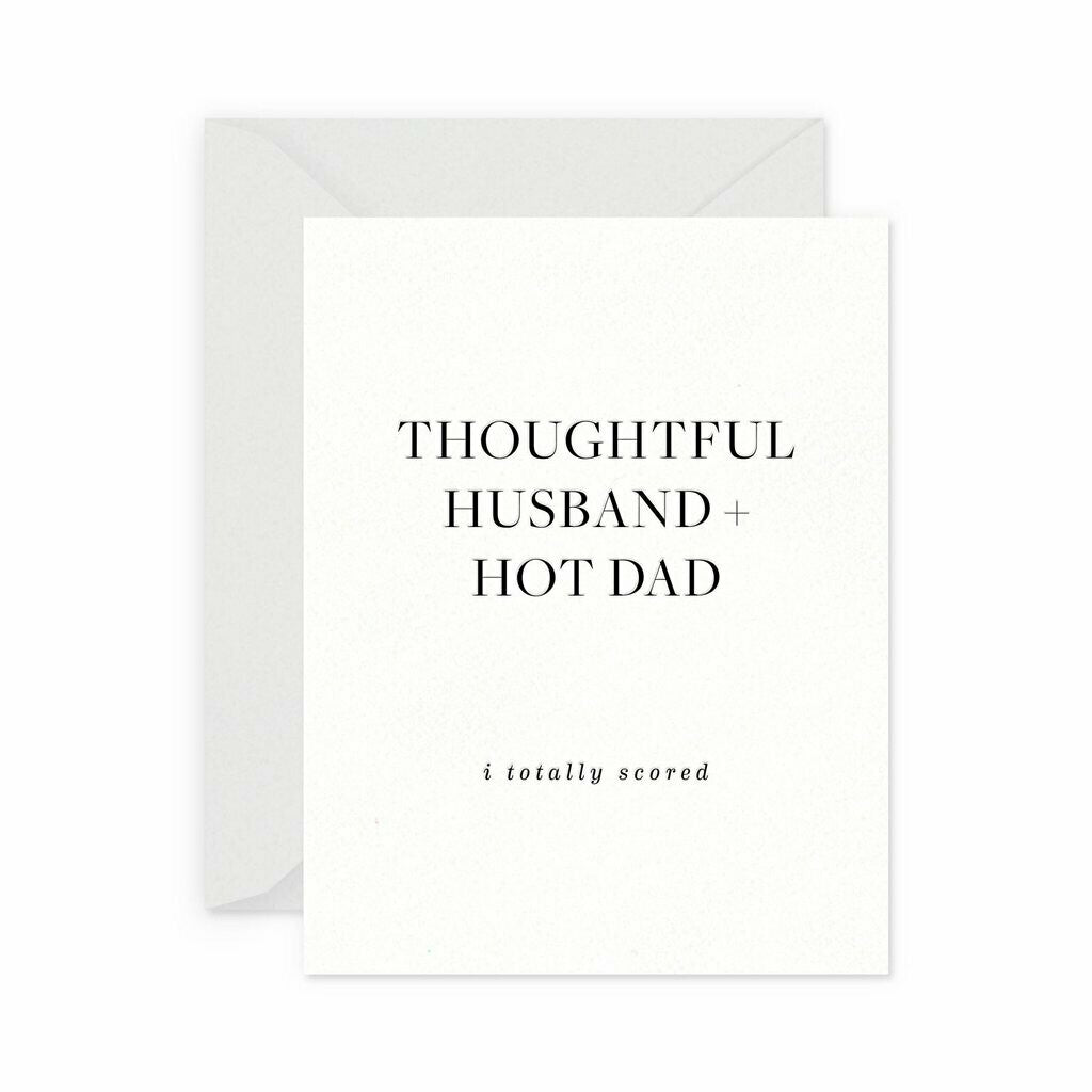 Thoughtful Husband Greeting Card