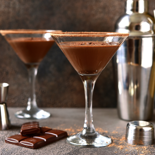 Chocolate Cherry Dessert Martini