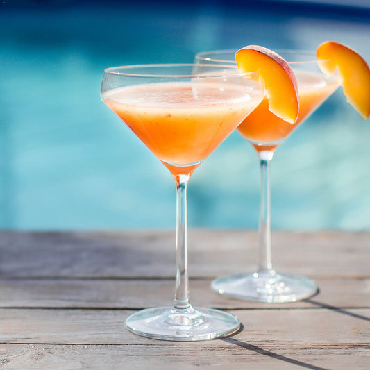 Summertime Cocktail Recipe - Peach tequila cocktail