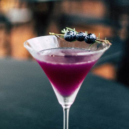 Refreshing summer cocktail recipe, blueberry lavender margarita recipe