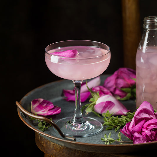 Champs Elysees Raspberry and Rose Cocktail Recipe