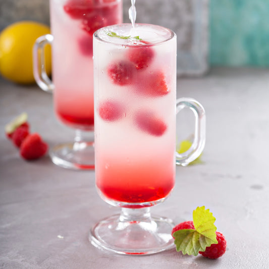 Raspberry Rose Gin Rickey Cocktail Recipe