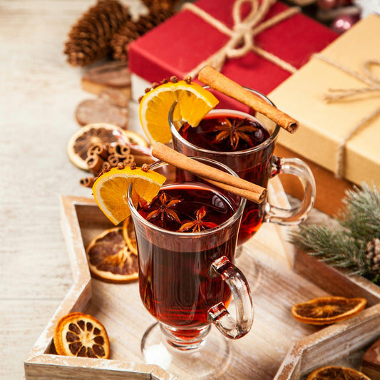 Mulled Wine Warm Holiday Cocktail Recipe