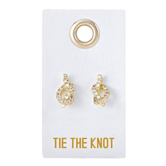 Tie the Knot Stud Earrings