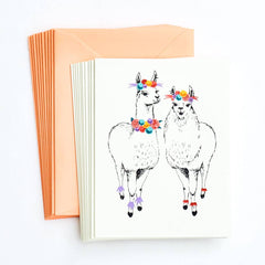 Thanks a Llama Thank You Card