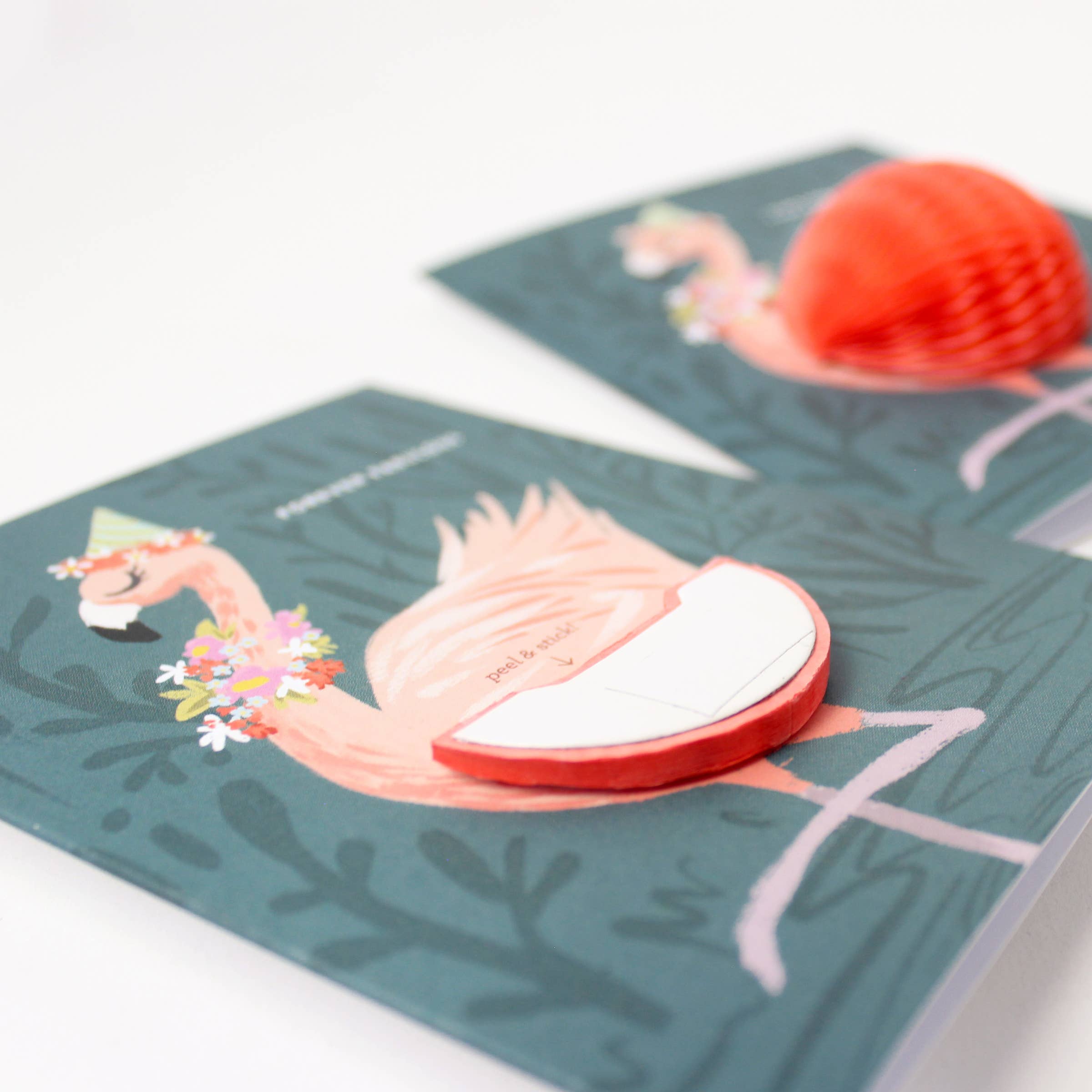 Flamingo Pop-Up Birthday Card