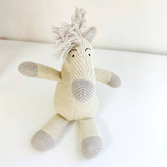 Horse Knit Stuffed Animal