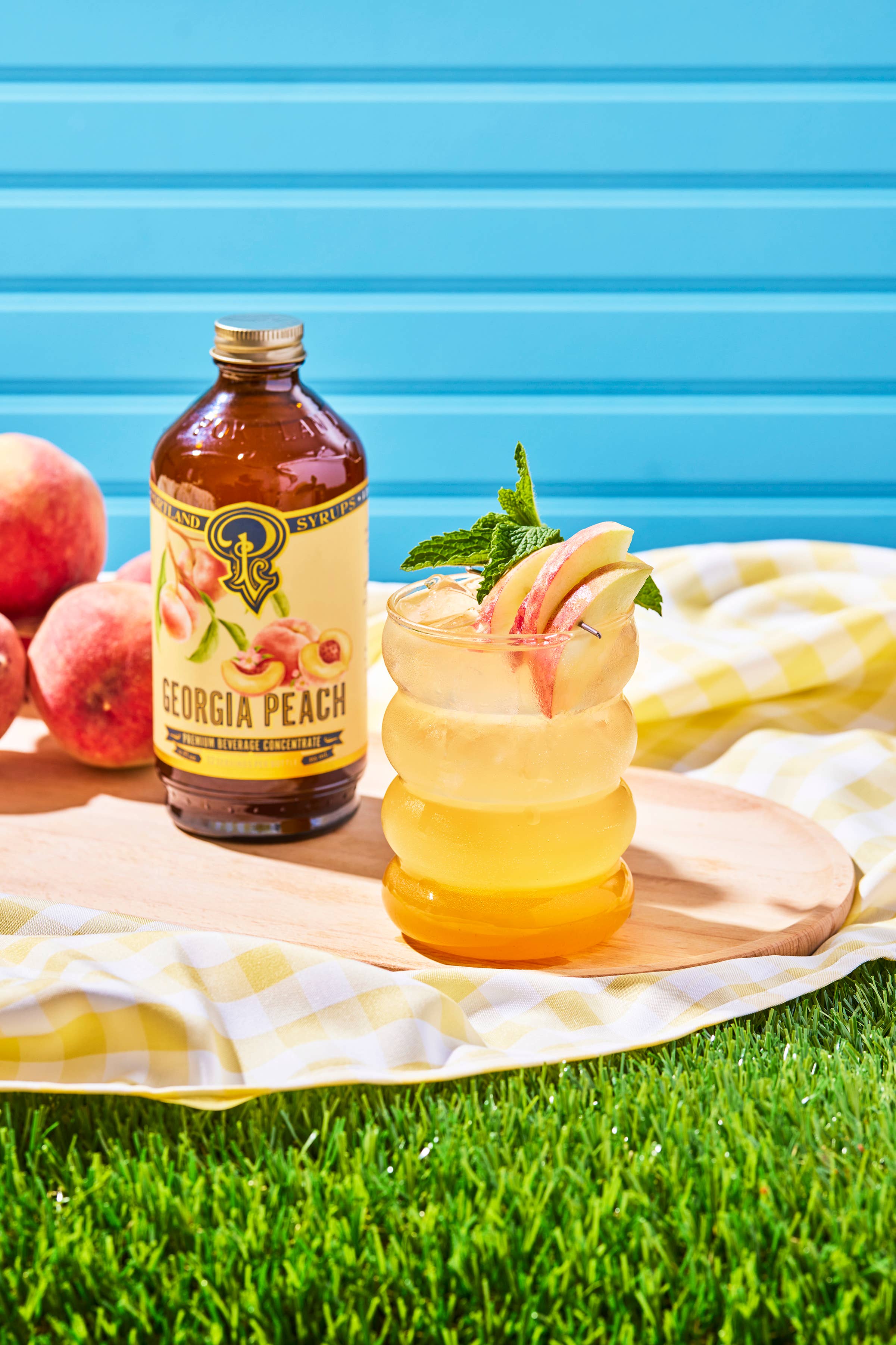 Georgia Peach Cocktail Syrup