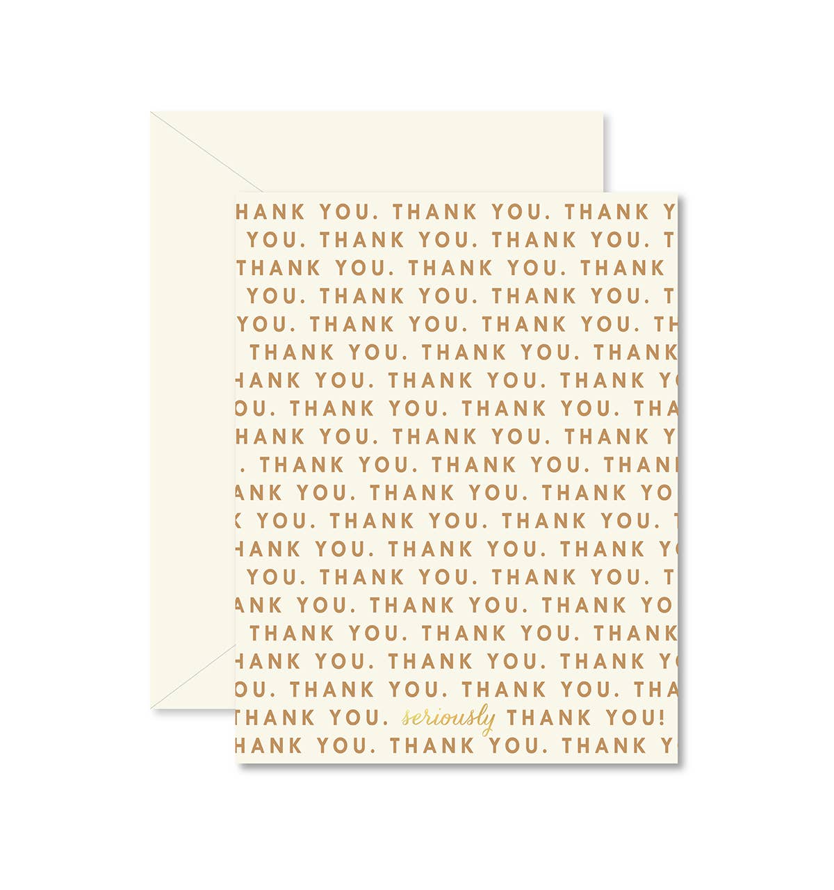 Repeating Thank You Card