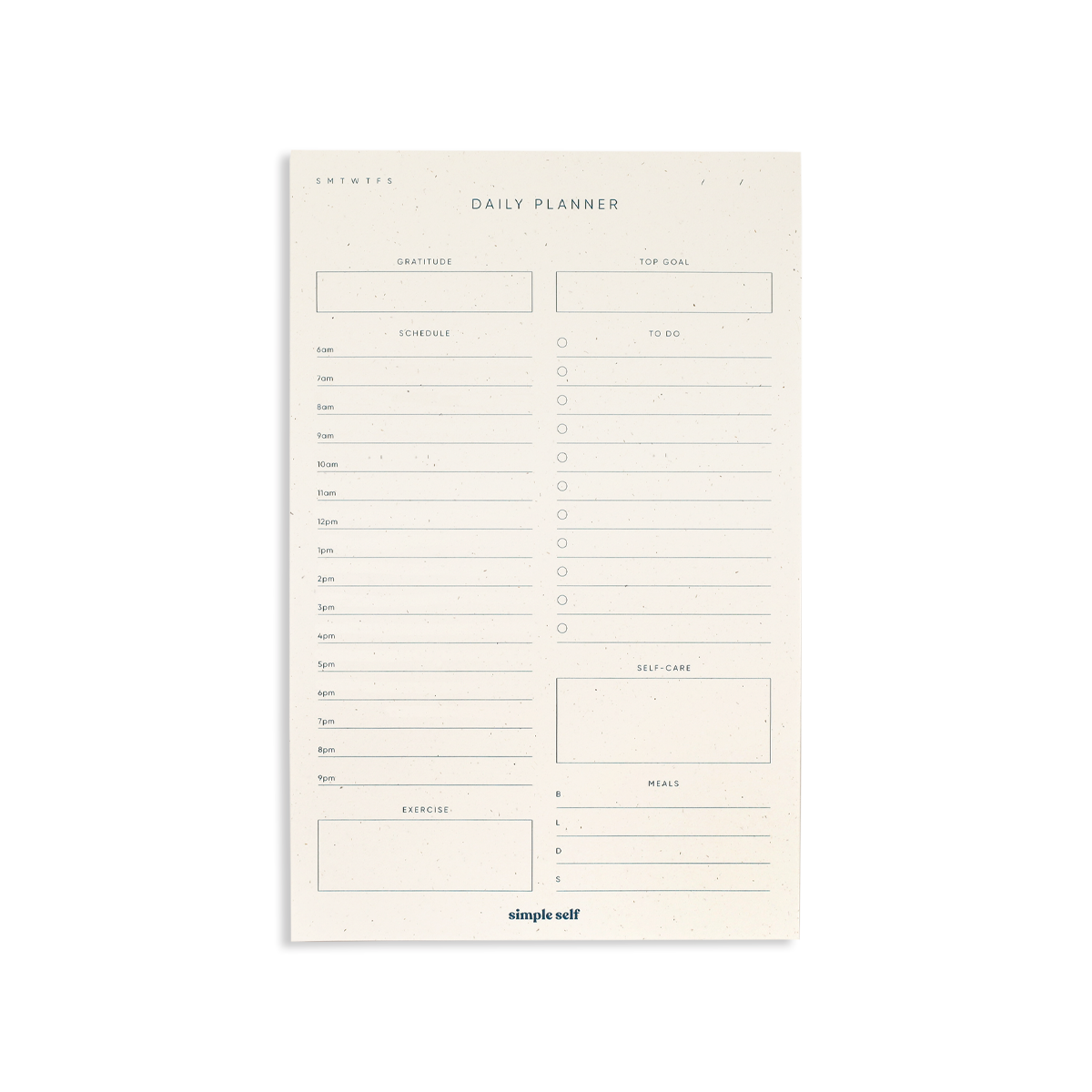 Daily Planner Notepad