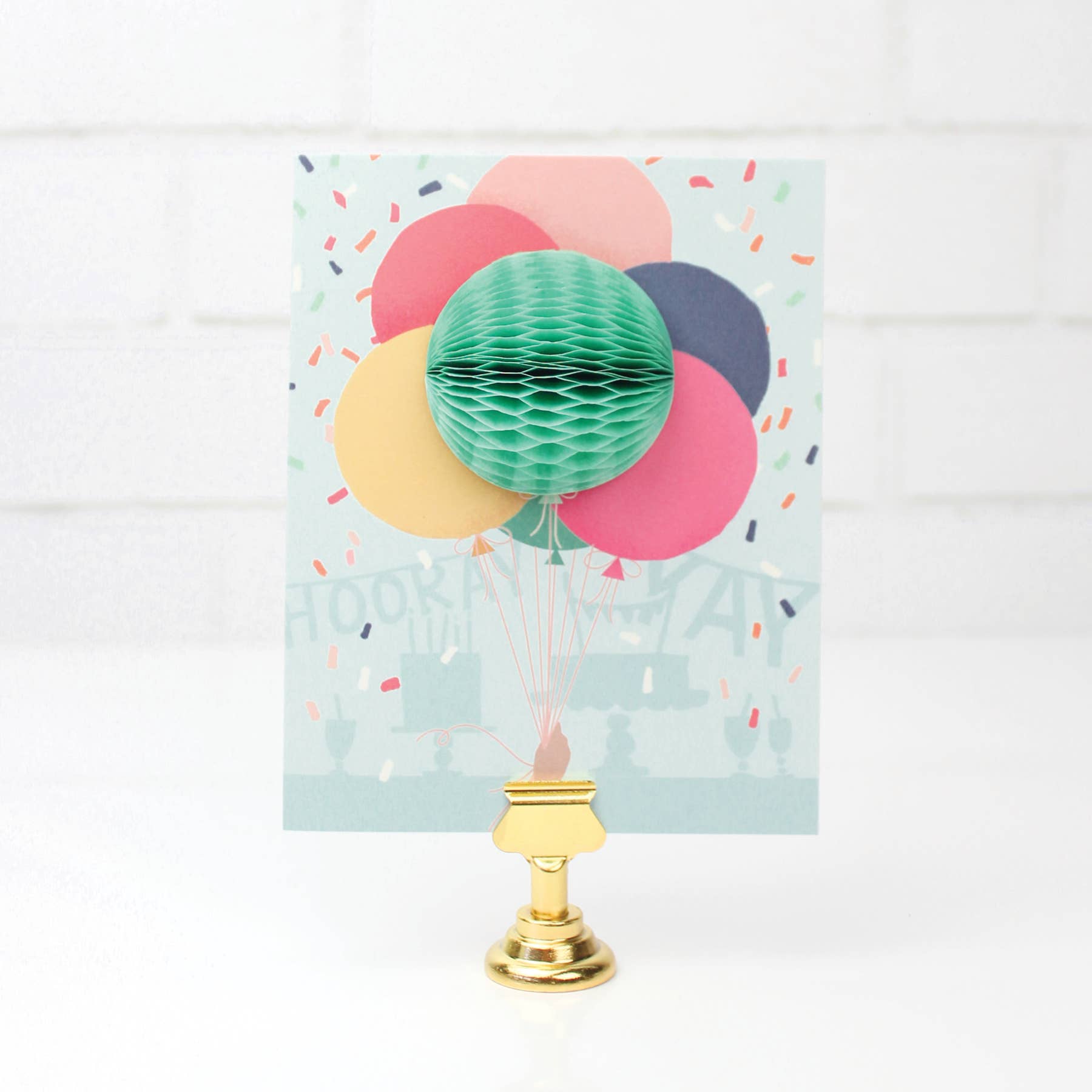 Balloon Bunch Pop-Up Card