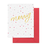 Colorful Merry Dots Card