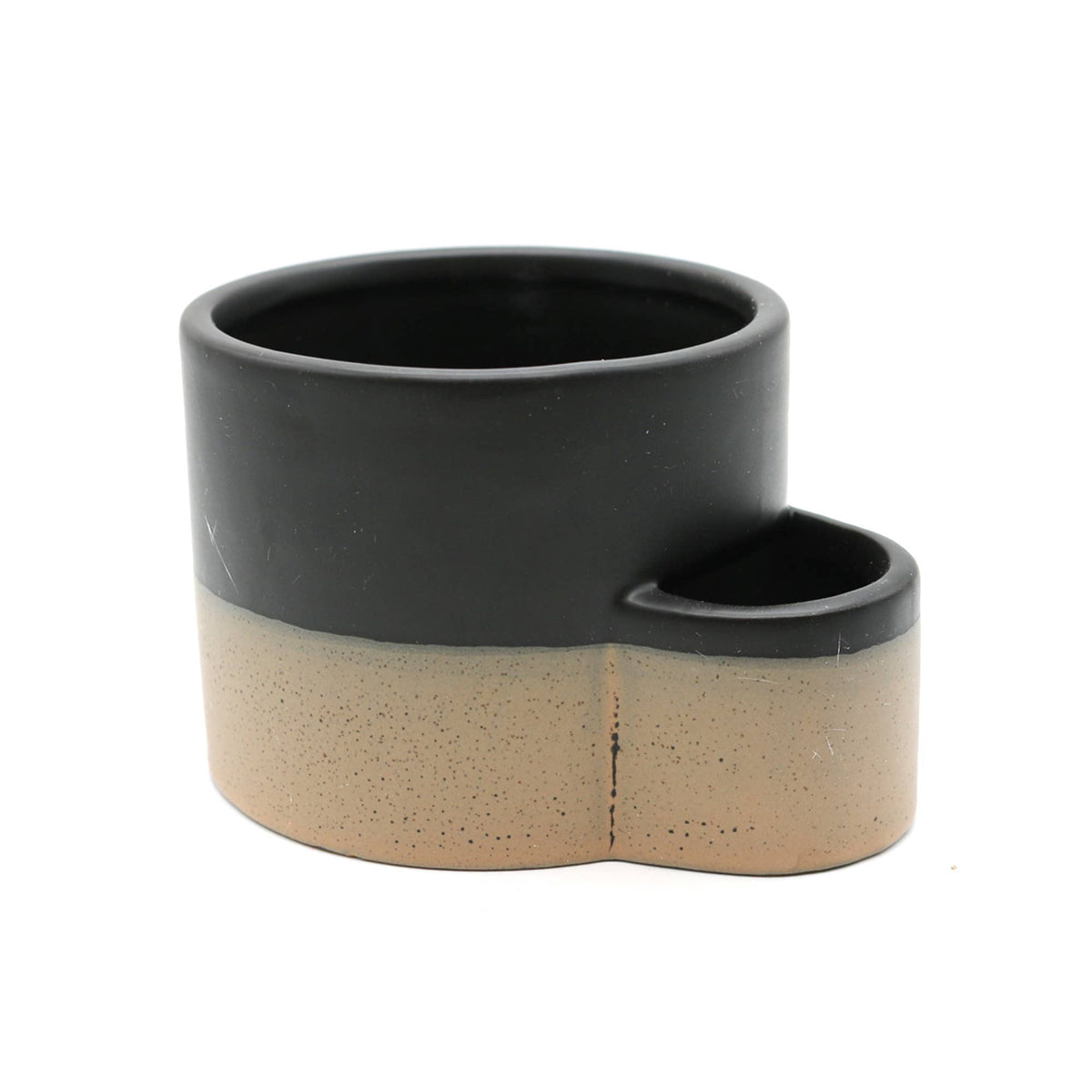 Ceramic Sage Burner with Match Slot