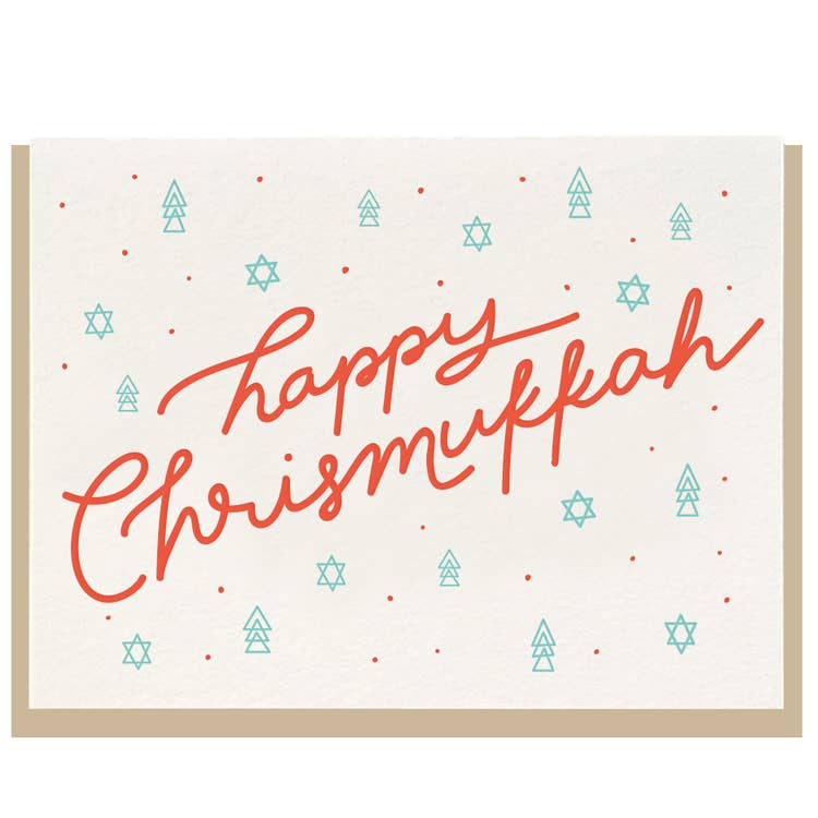 Happy Chrismukkah Greeting Card