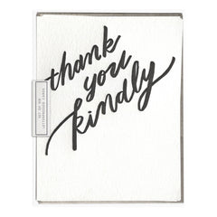 Thank You Kindly card