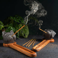 Bulldog Incense stick Holder