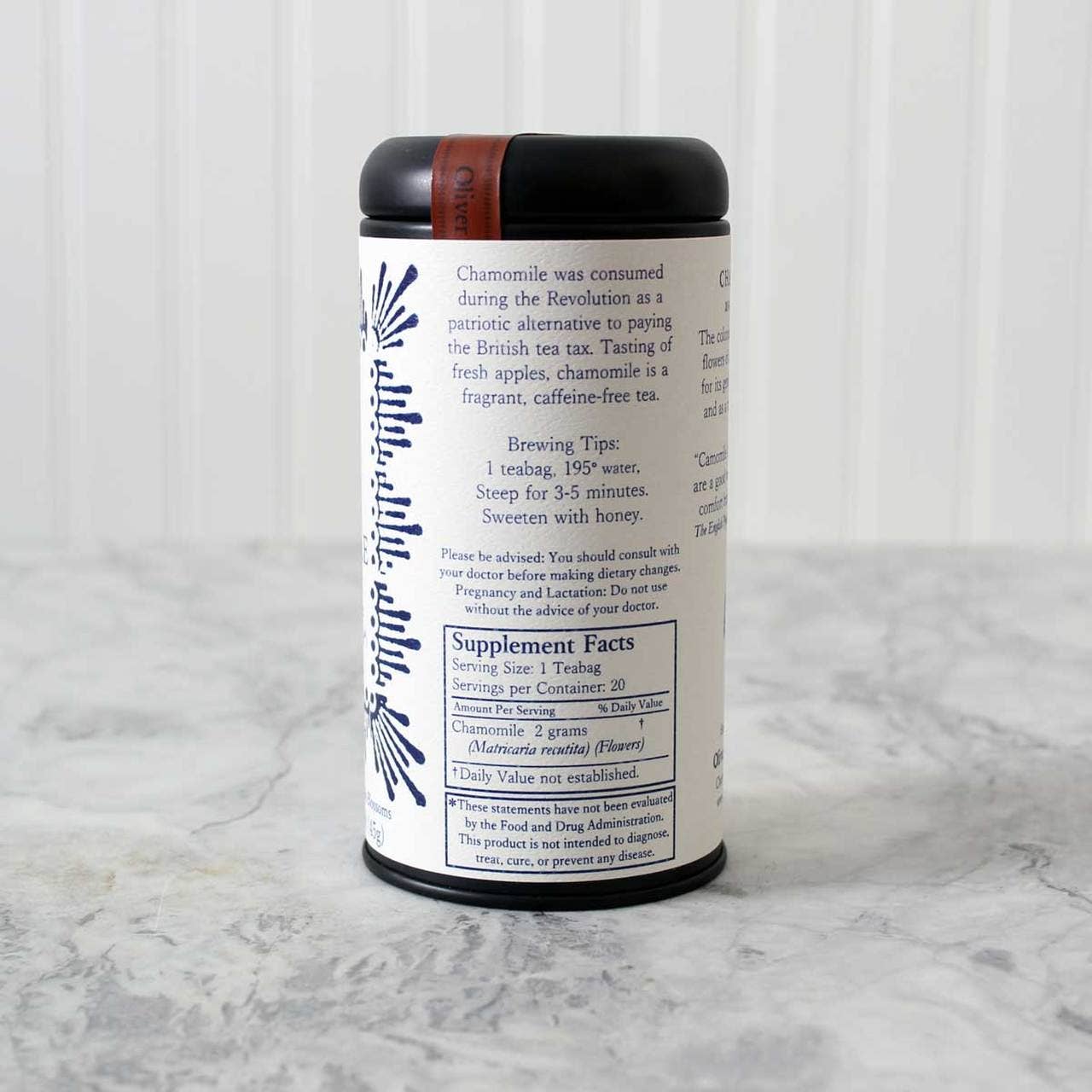 Colonial Remedies No. 4 - Chamomile Tea